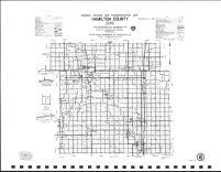 Hamilton County Highway Map, Webster County 1986